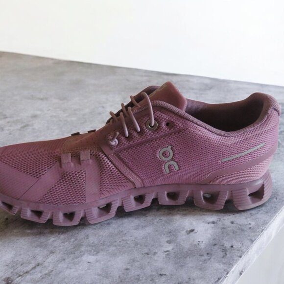 Cloud 5 Running Shoe (Women) Size 8, Fig/Quartz (EUC) - Picture 15 of 16